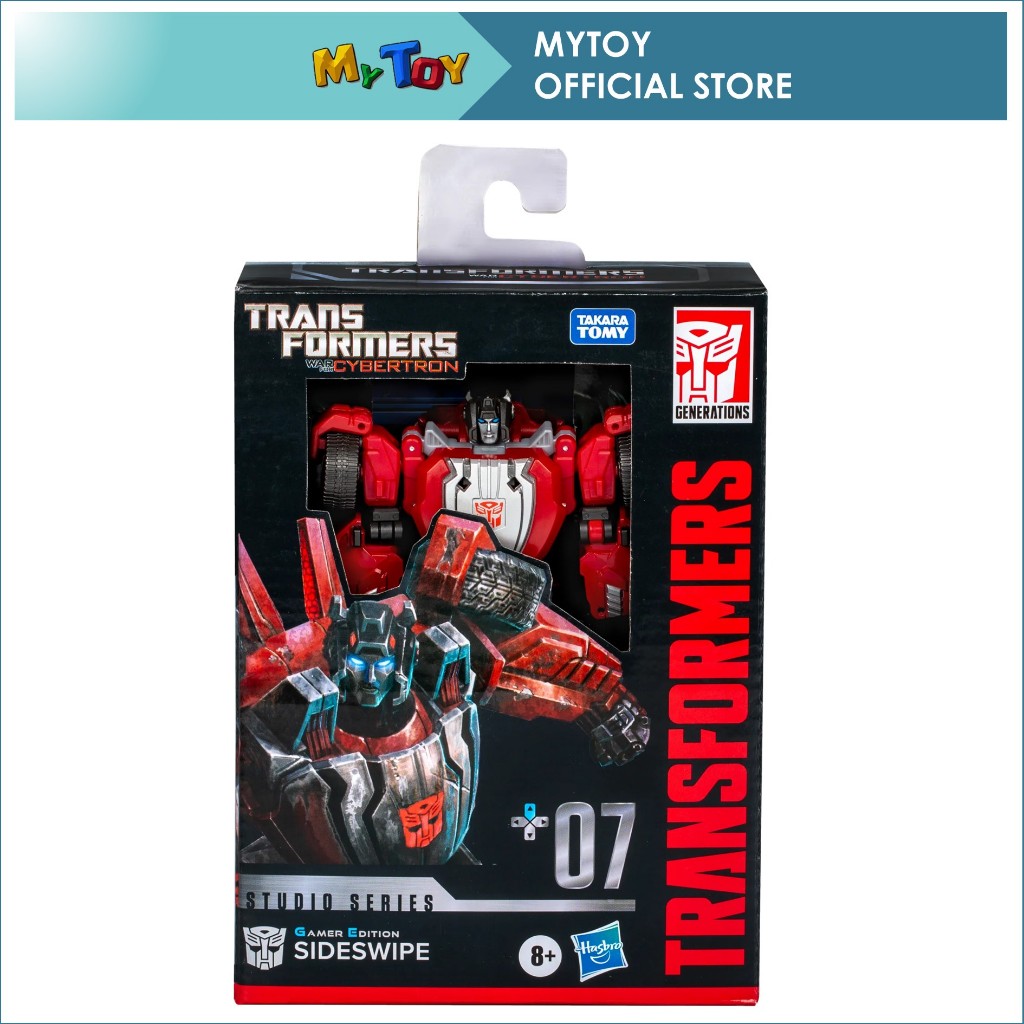 Hasbro Transformers Studio Series Gamer Edition 07 Deluxe Sideswipe 