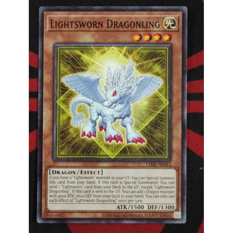 Yu-Gi-Oh! Lightswor Dragonling Asia English Edition - LEDE-AE023 Common Card