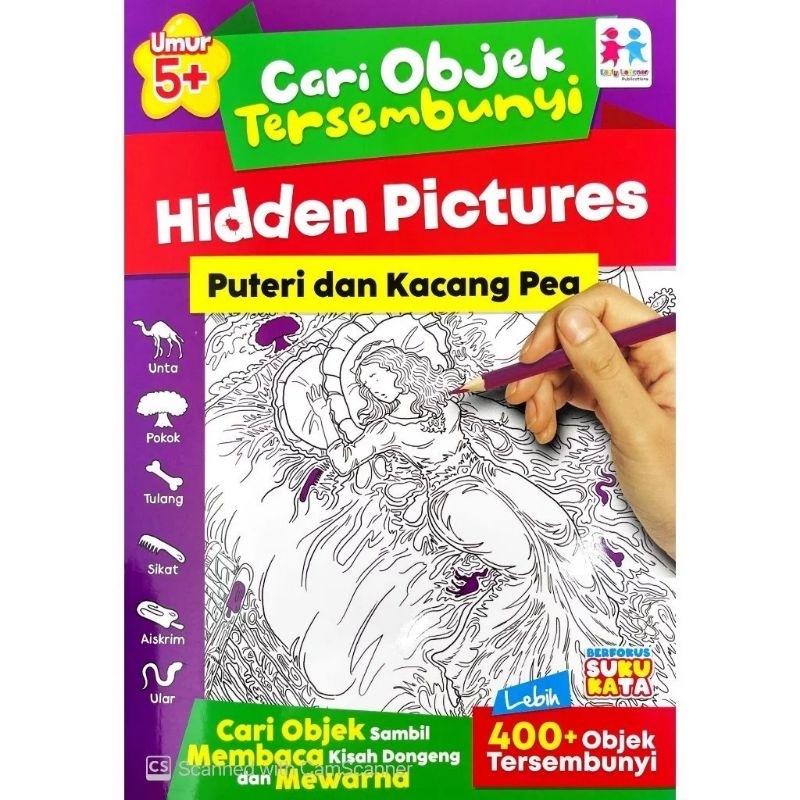 CARI OBJEK TERSEMBUNYI/HIDDEN PICTURES - 4 TAJUK - 400 PUZZLES WITH ...