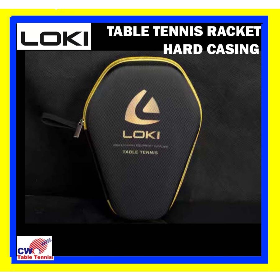 Loki Racket Case Gourd Shape Hard Casing Ping Pong Blade Paddle Bats ...