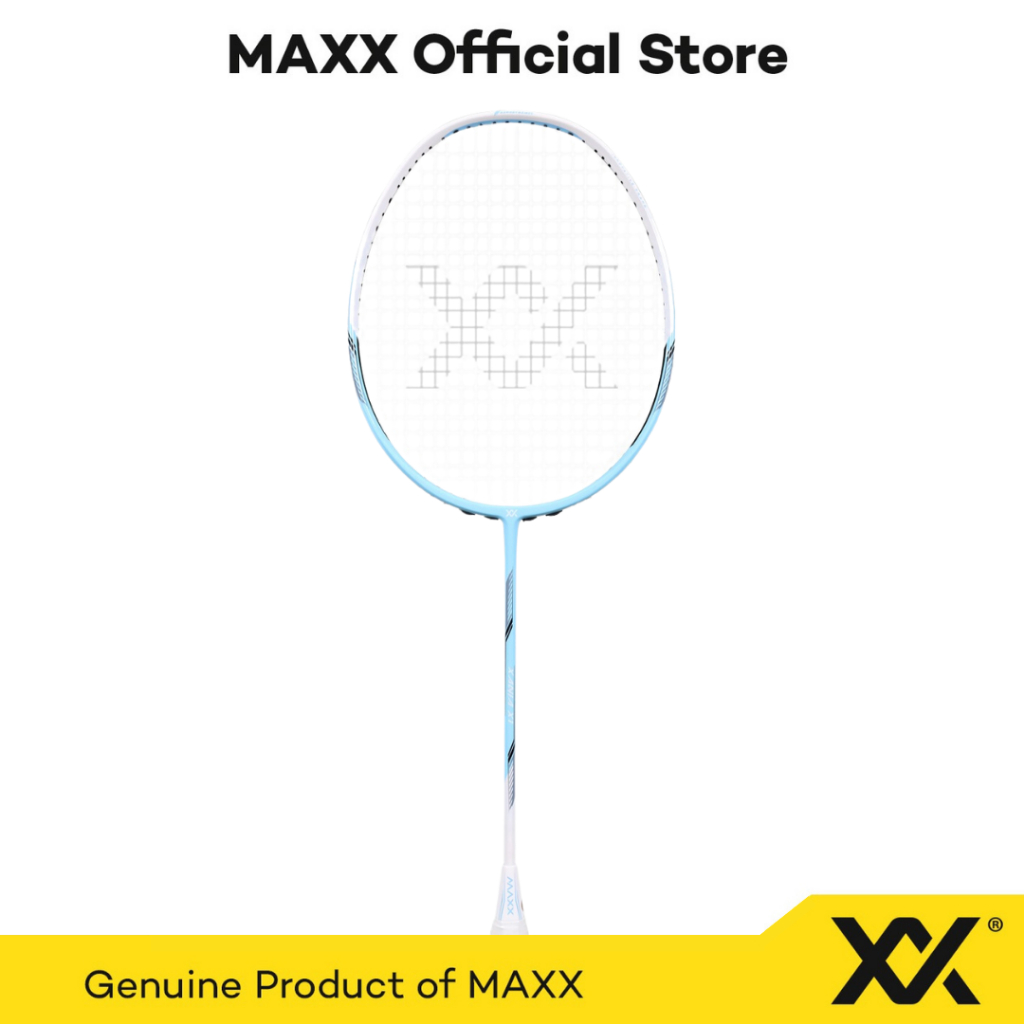 MAXX Badminton Racket - XANIA X1 (FREE String + Grip + Single Zip Bag ...