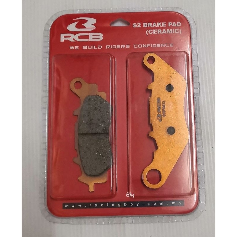 RCB DISC PAD (CERAMIC) S2 COPPER & S3 CALIPER RCB | Shopee Philippines