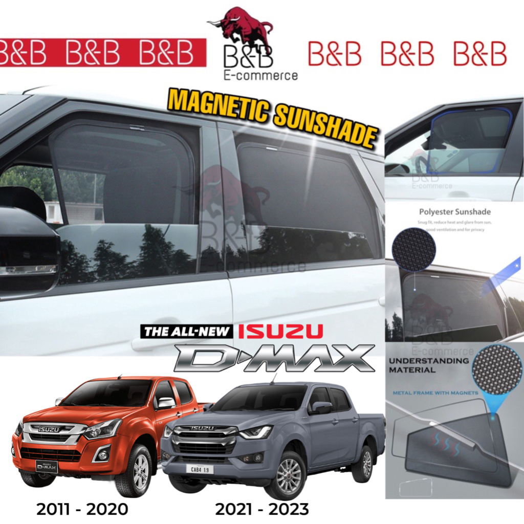 Isuzu DMax XTerrain Dmax Premium 20112023 Car Sunshade Car