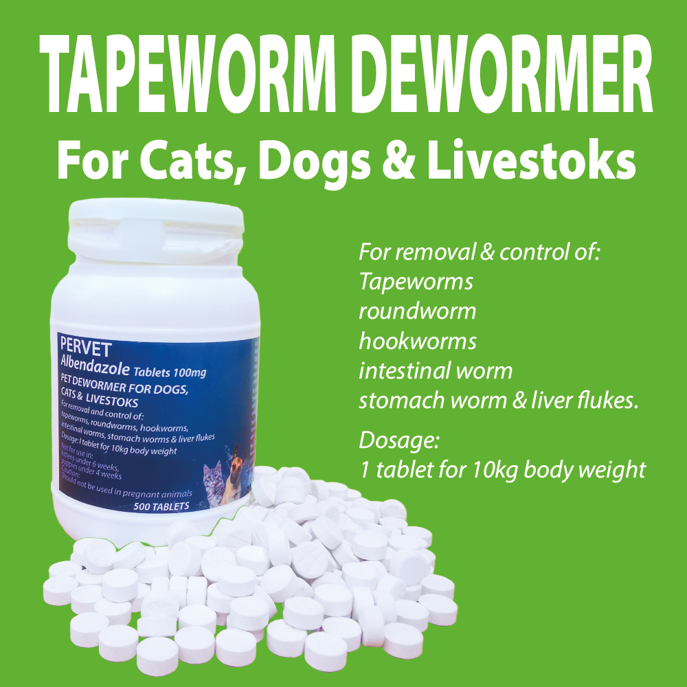 Deworm Medicine For Cat Dog Tablets Offer & Berbaloi Shopee Philippines