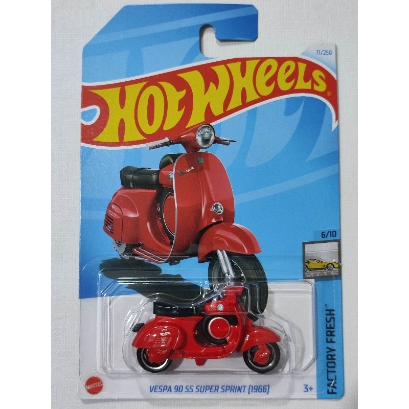 Hot Wheels Vespa 90 SS Super Sprint (1966) - Case D & E 2024 | Shopee ...