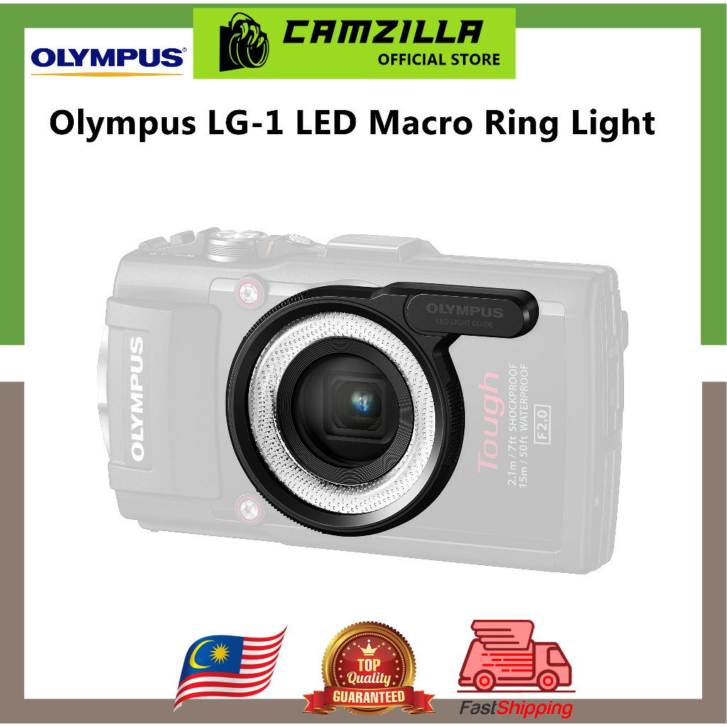 New OLYMPUS LG1 LED Macro Ring Light for TG6 TG5 TG4 TG3 TG2 TG1