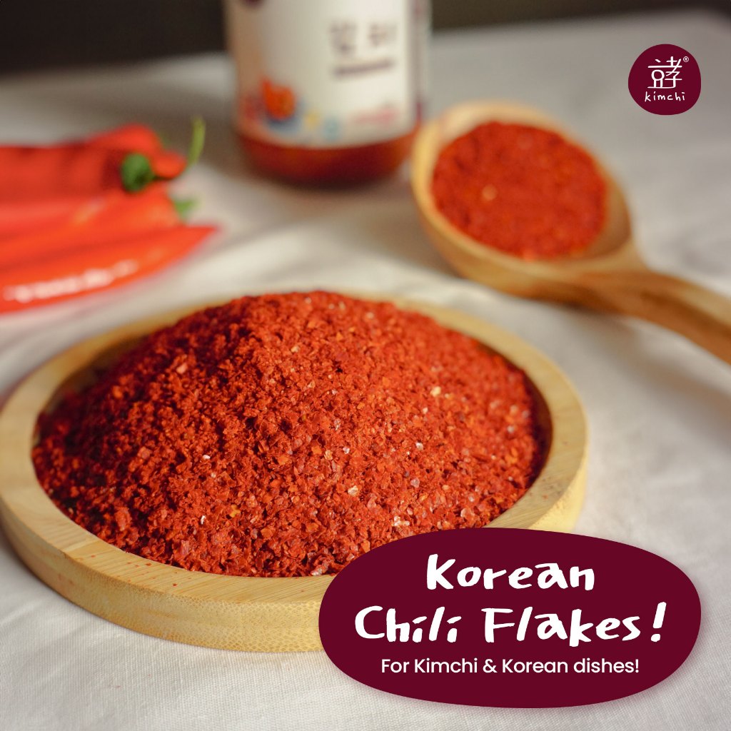 Korea Chili Powder/Chili Flakes 韩式辣椒粉 For Kimchi, Korean Dishes Red ...