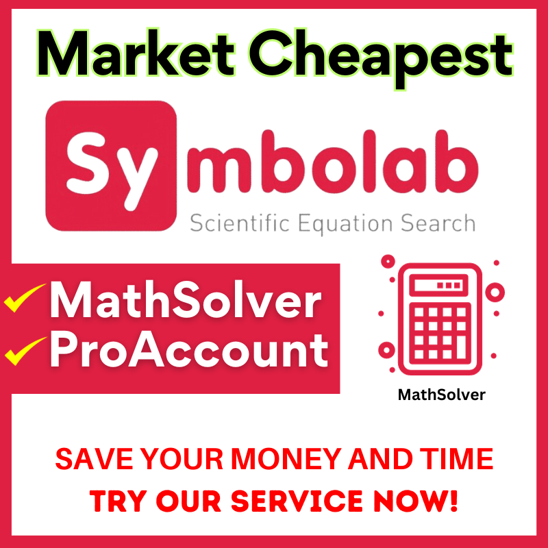 Symbolab Math Solver & Helper PRO Account (for Windows, MacBook MacOS ...