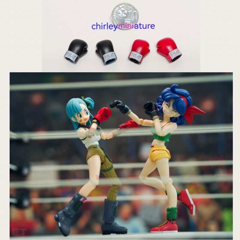 Boxing gloves 1/12 Action figure boxing gloves | Shopee Philippines