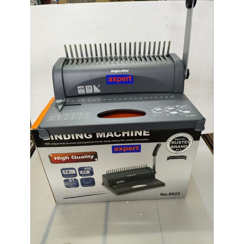 Bright Office 8622 A4 Comb Binding Machine 1 pcs Shopee Philippines