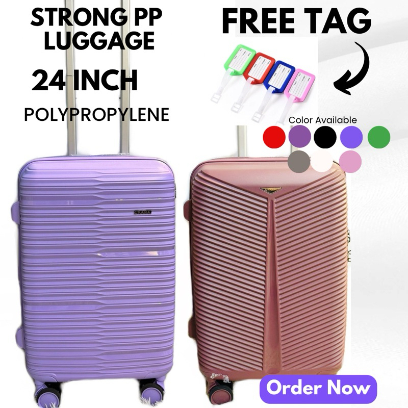 24 inch Check Inn Luggage Polypropylene PP Luggage expandable Double ...