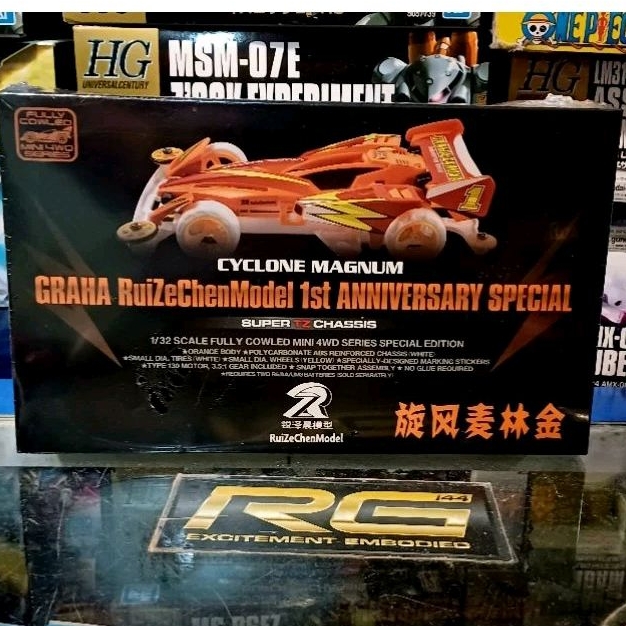 RZ MINI 4WD Cyclone Magnum 1st ANNIVERSARY SPECIAL NEW 2024 | Shopee ...
