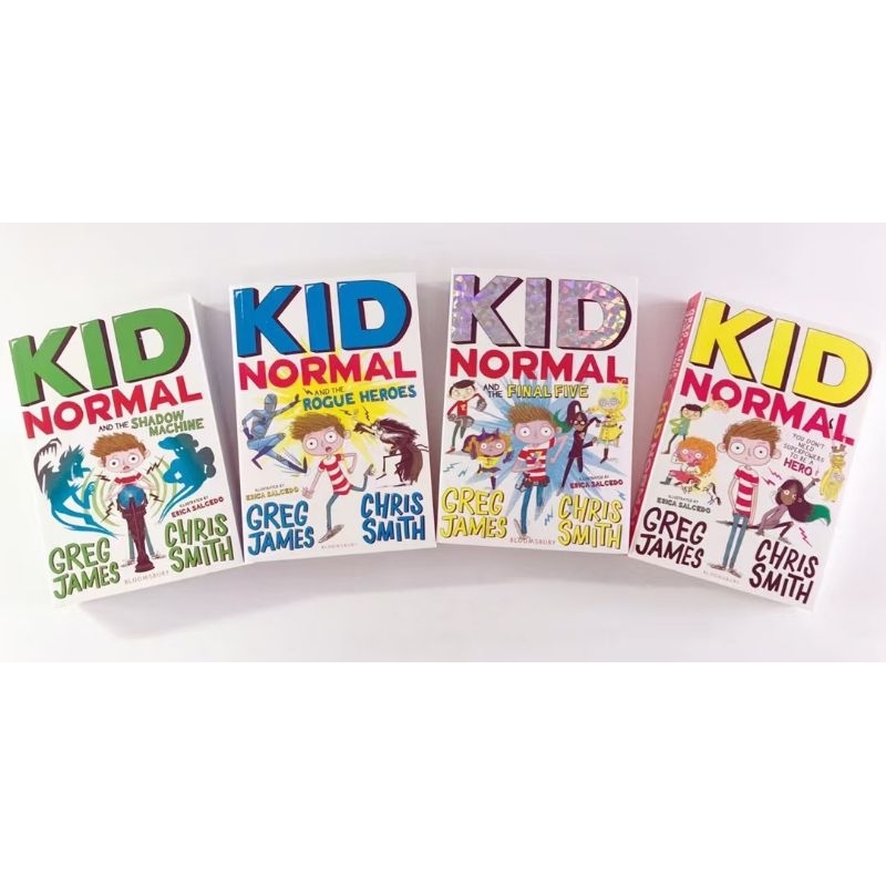 Kid Normal Series by Greg James and Chris Smith 4 Books Full Set ...