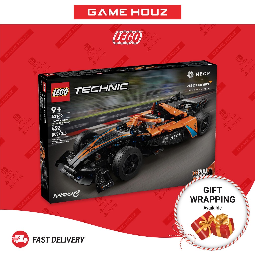 LEGO Technic NEOM McLaren Formula E Race Car (LG42169) | Shopee Philippines