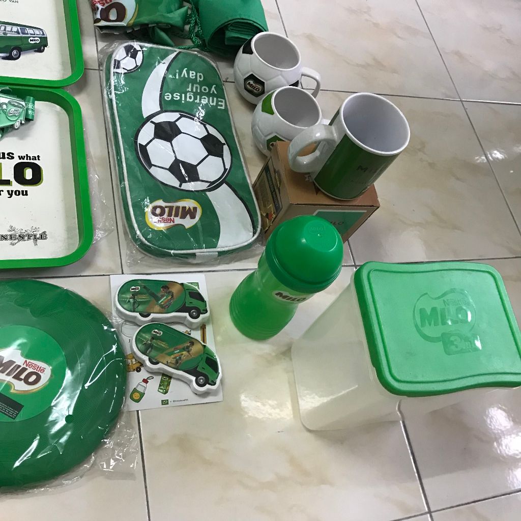 MILO COLLECTION SET USED AND DEADSTOCK | Shopee Philippines