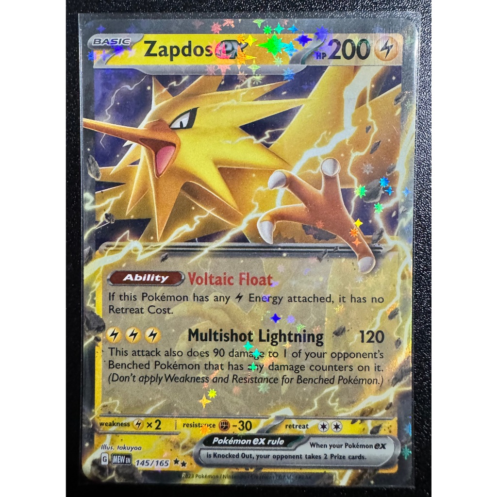 Zapdos ex (145/165) Ultra SV3.5 151 [Pokemon TCG] | Shopee Philippines