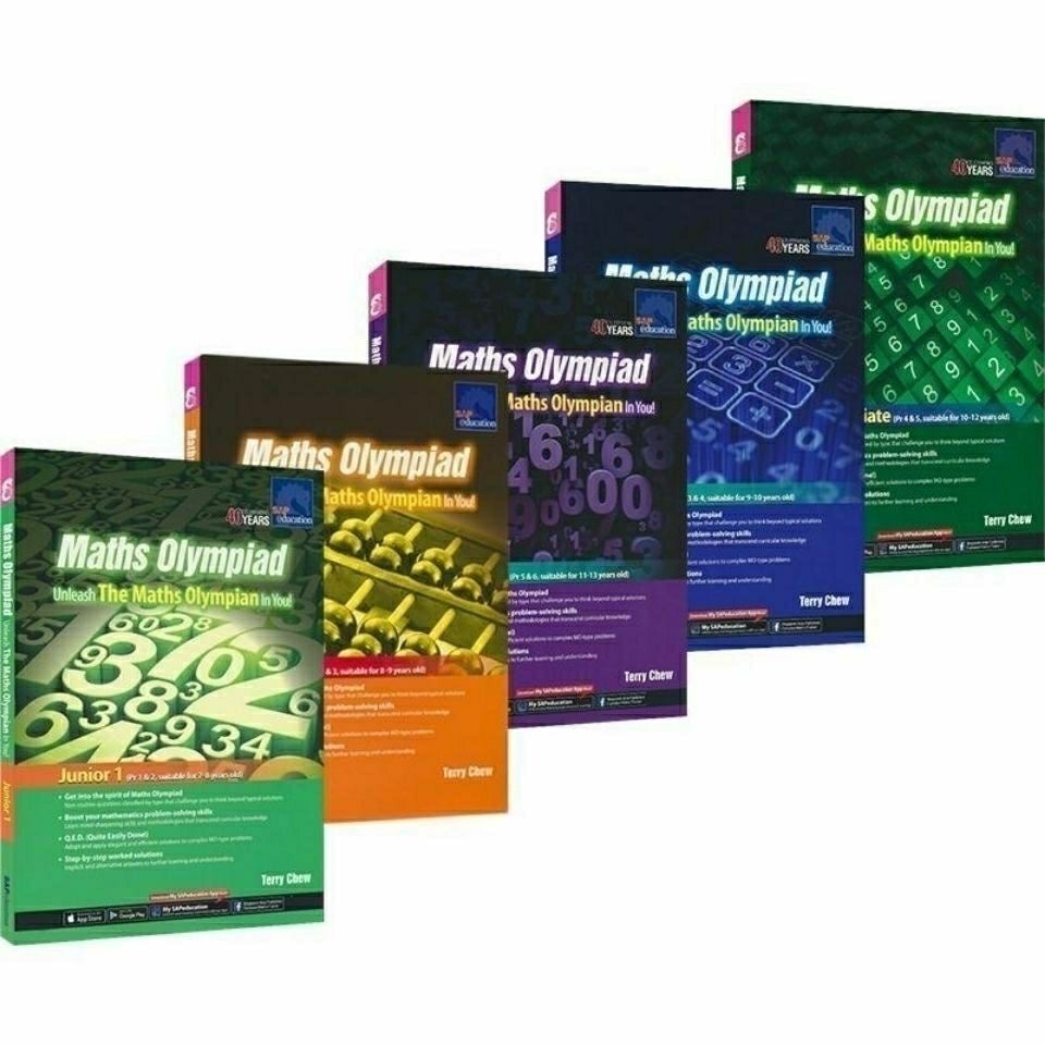 SAP Learning Mathematics Book And Maths Olympiad Children Learn Math ...