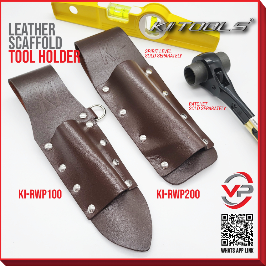 KI TOOLS LEATHER SCAFFOLD FROG TOOL HOLDER (MODEL : KI-RWP 100 / KI-RWP ...