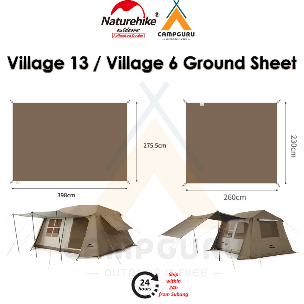 Naturehike Village 13 / Village 6 Groundsheet Ground Sheet Tent
