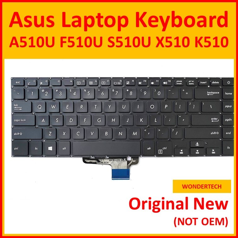 Asus A510U F510U S510U X510 K510 S510 Laptop Keyboard NEW | Shopee ...