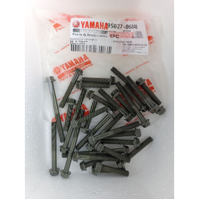 RXZ 5PV CATALAYZER YAMAHA CRANKCASE SCREW SKRU KULIT ENGINE FULL SET