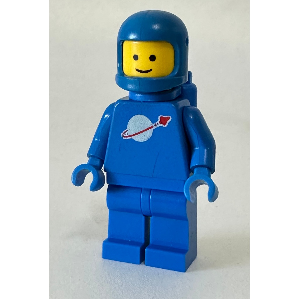 sp004 Lego Blue Classic Space Man Spaceman Astronaut with Airtanks ...