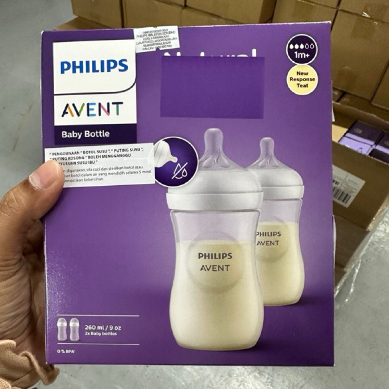 Avent Natural Bottle 9oz Twin Pack (2pcs) | Shopee Philippines