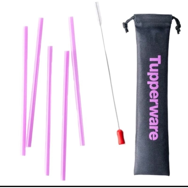 Tupperware eco straw set | Shopee Philippines