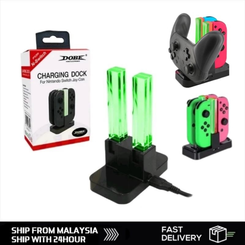 How To Charge Switch Dock PowerA Joy-Con Charging Dock For - Main Image