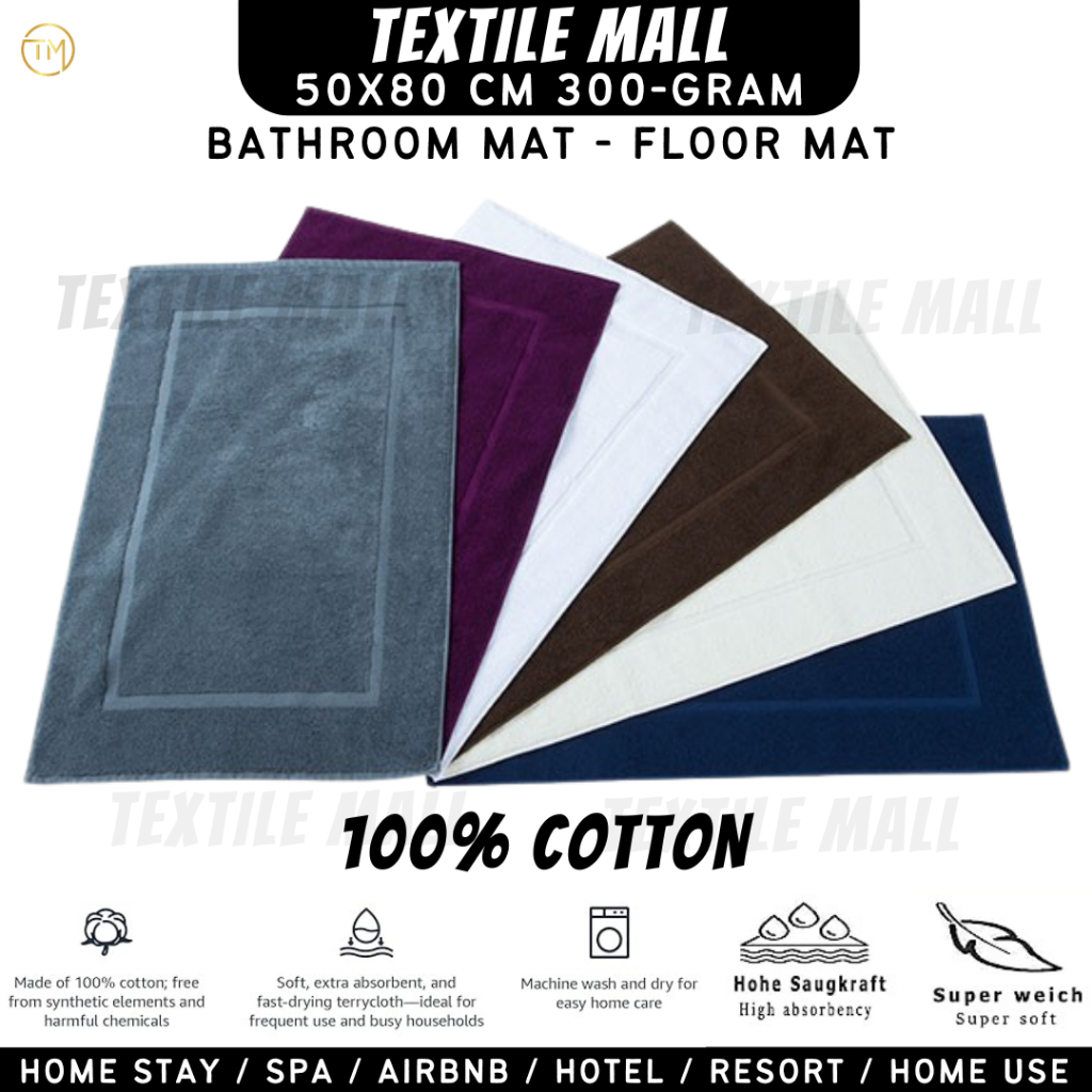HOTEL Bath Mats (Exclusive Quality): Full Size Towel Bath Mats: Alas ...