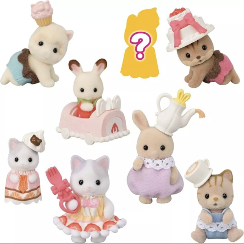 Sylvanian Families Baking Baby Party Series / Baby Cake Party Series ...