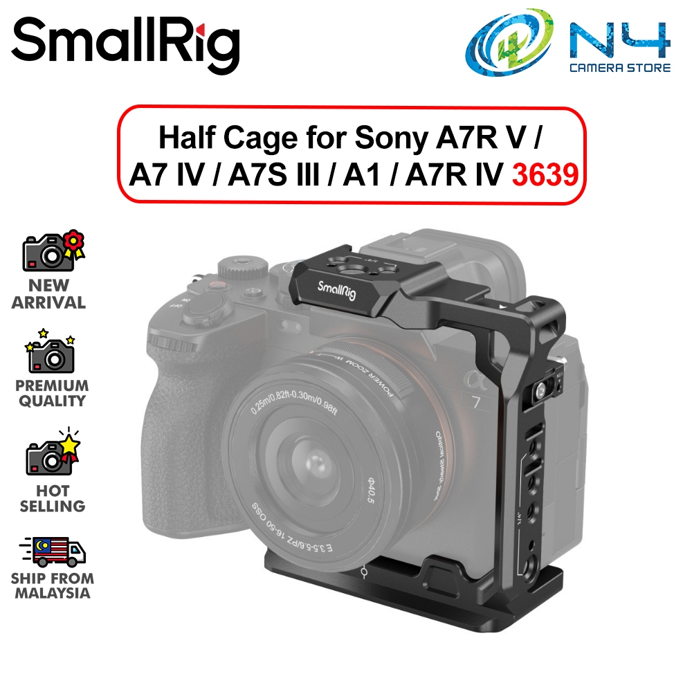 SmallRig HawkLock Quick Release Cage for Sony a7 V, a7R V & 6024