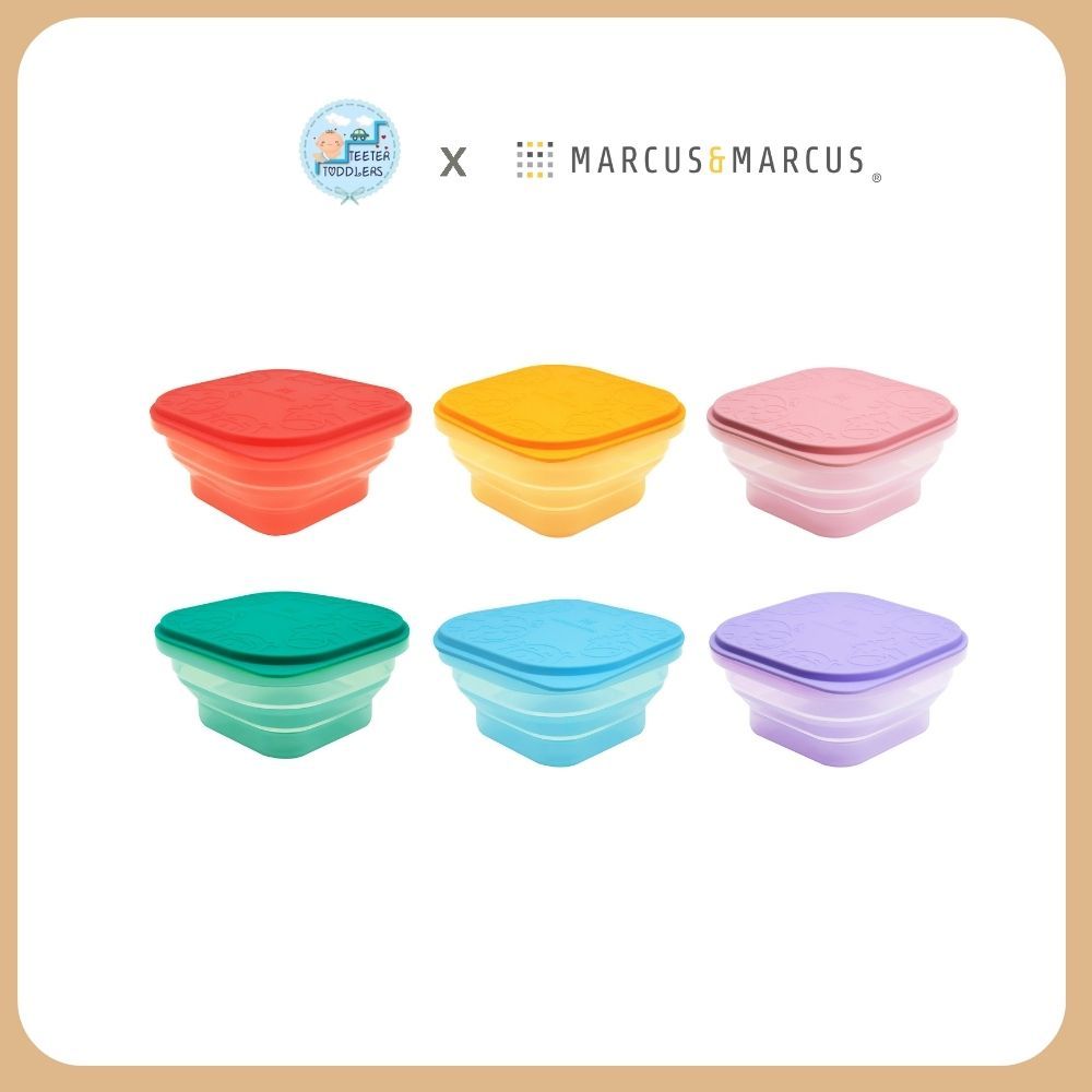 Marcus & Marcus - Collapsible Snack Container for 6 Months+ baby (1 ...