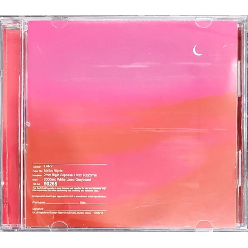 Lany - Malibu Nights (CD) | Shopee Philippines