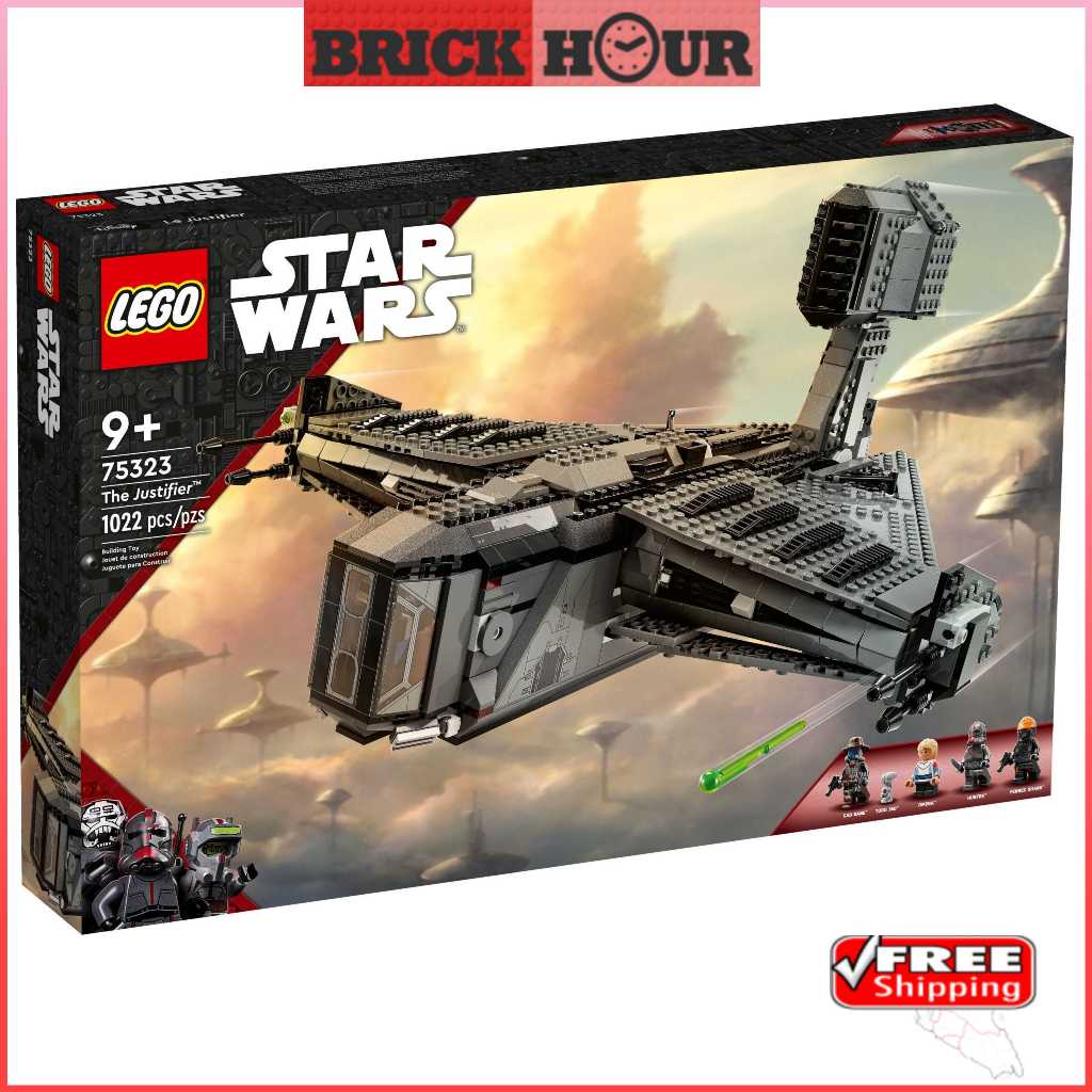 LEGO STAR WARS 75323 The Justifier (Dented Box) | Shopee Philippines