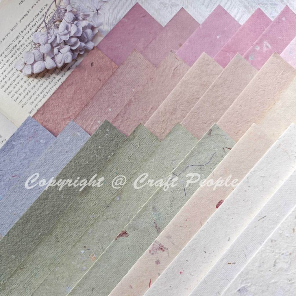 TH Handmade Thick Natural Paper A4 (Set) | Shopee Philippines
