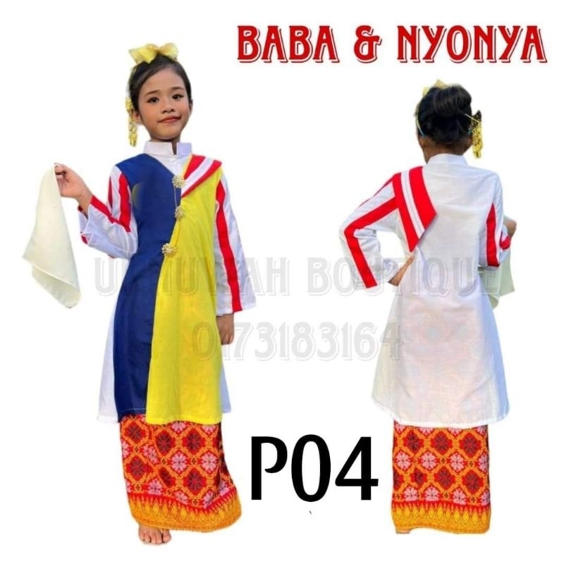 Baba Nyonya kanak-kanak Traditional Ethnic Independence Clothes 2024 ...