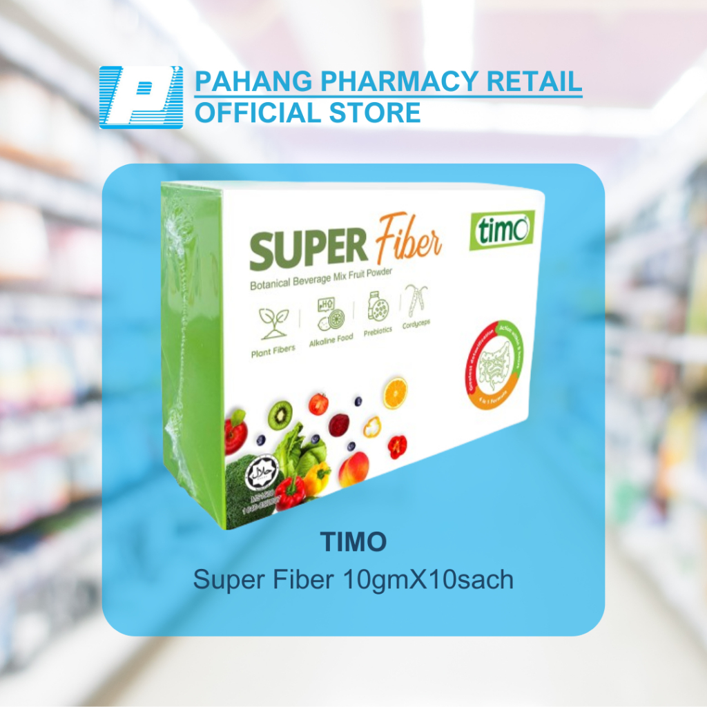 TIMO Super Fiber 10gmX10sach | Shopee Philippines