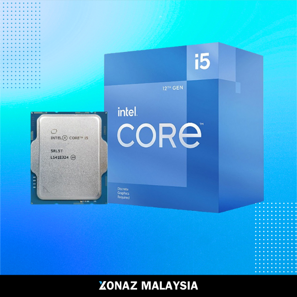 12th Gen I5 6 Core CPU Intel Core I5-12400F Desktop Processor - 6
