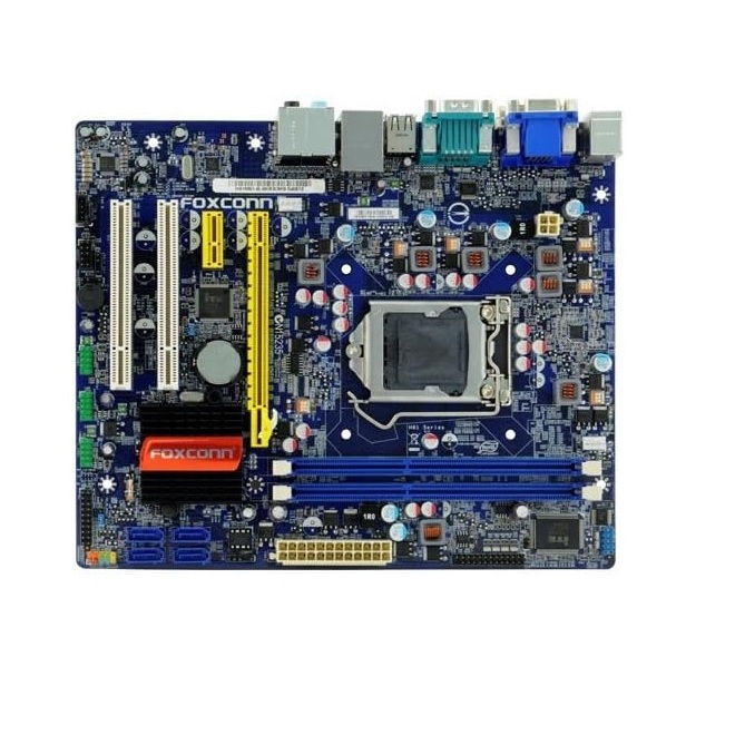 Hot !! Foxconn H61MX LGA1155 Intel H61 DDR3 A&GbE MATX Motherboard ...