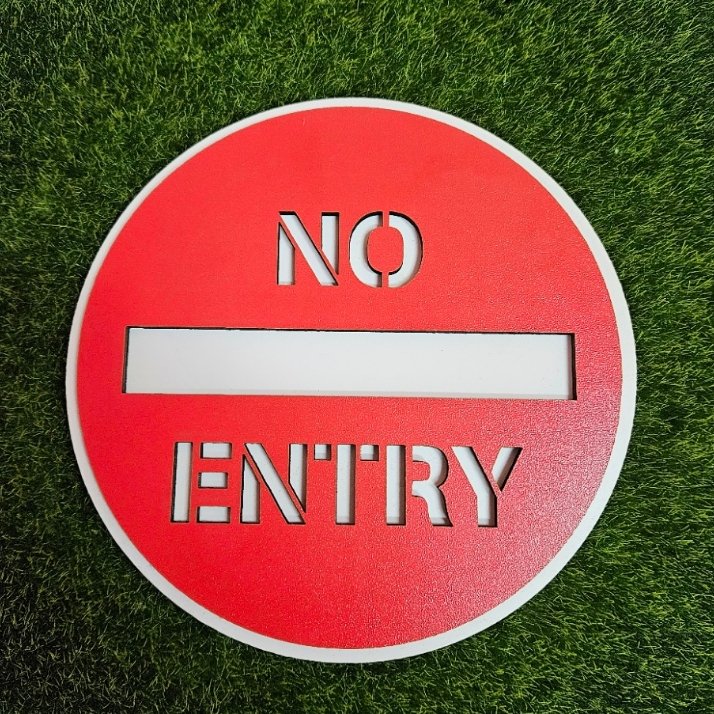 Wooden Indoor Signage Papan Tanda No Smoking Sign No Pet Allowed ...