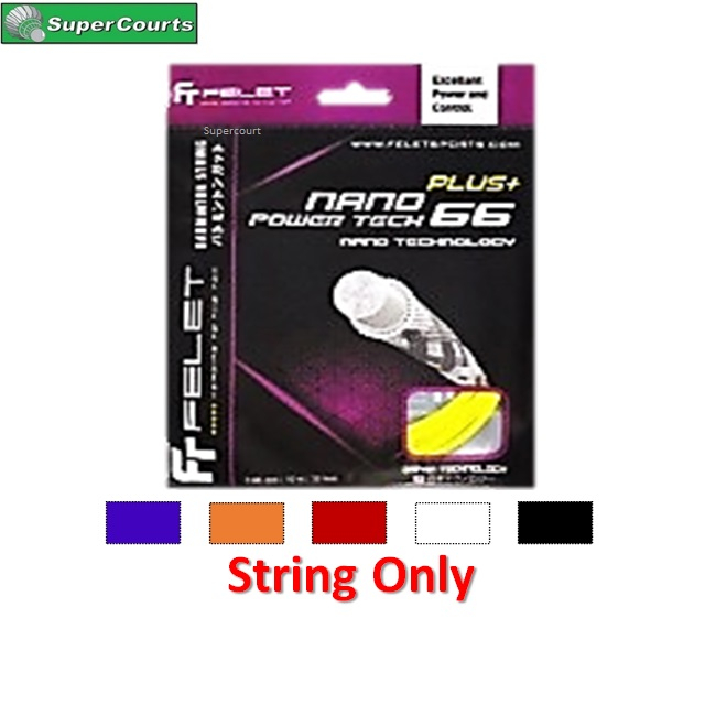 FELET (Japan Technology string) NANO POWER TECH 66 PLUS+ String - (1 ...