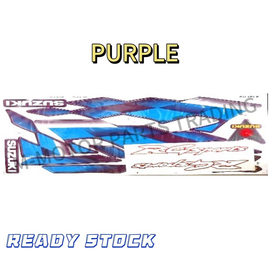SUZUKI RGV (4) BODY STICKER | Shopee Philippines