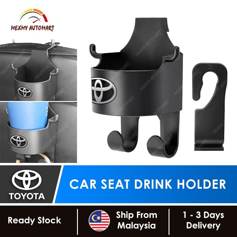 TOYOTA Car Back Seat Cup Holder Bottle Drinks Hook Hanging Accessories