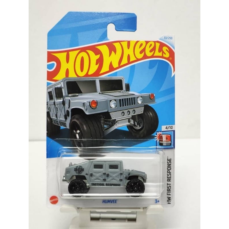 Hot Wheels Humvee - Grey (33/250 - 2024 - HW FIRST RESPONSE 4/10 ...