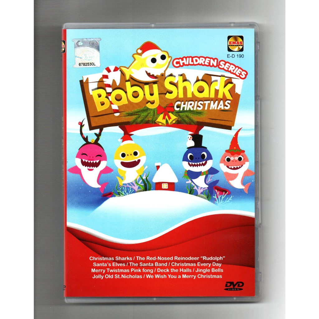 Baby Shark Christmas - Children Series ( DVD ) | Shopee Philippines