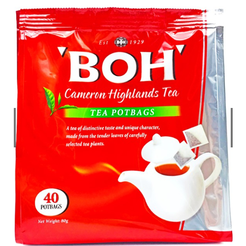 BOH TEA POTBAGS CAMERON HIGHLANDS TEA | Shopee Philippines