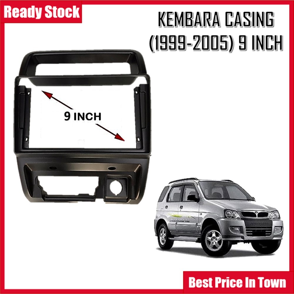 Android Player Casing 9'' Perodua Kembara 1999-2005 Black (WIthout PNP ...