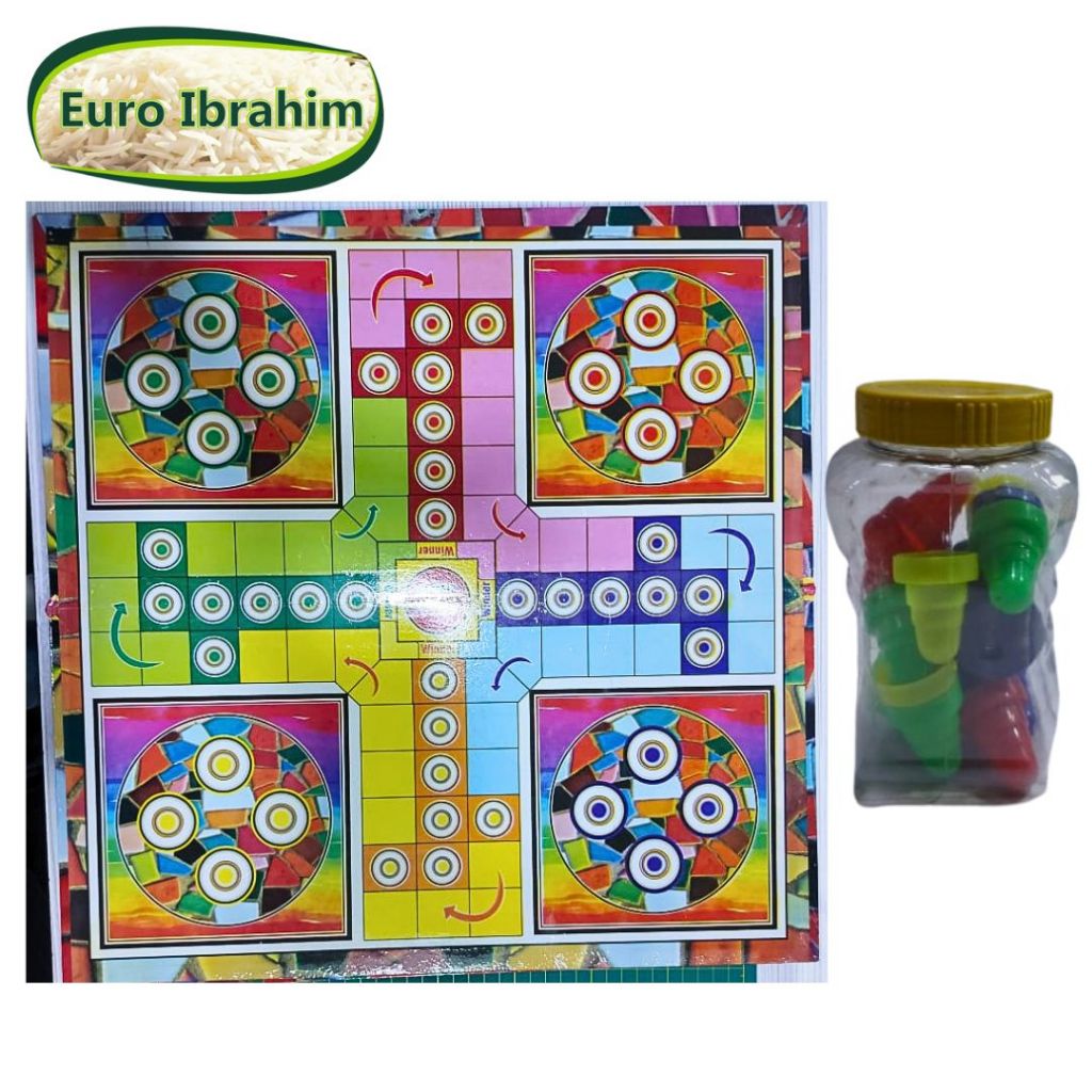 Board Ludo Game / Pakistani Ludo Game with Dice | Shopee Philippines