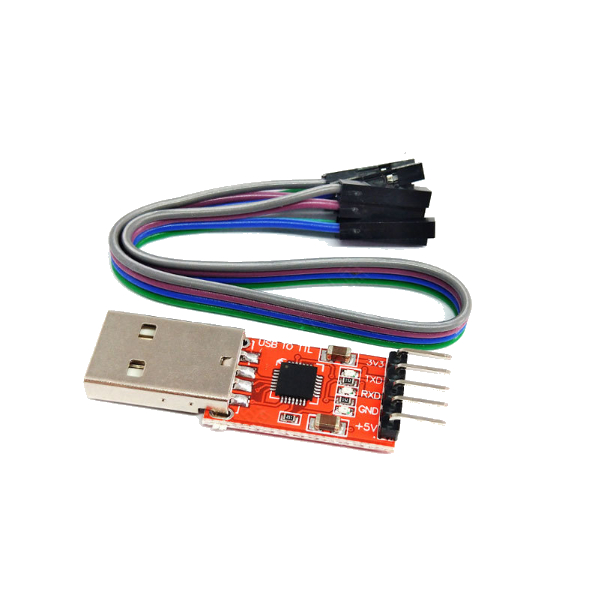 1 set USB 2.0 to TTL UART 5PIN Module Serial Converter CP2102 STC PRGMR ...